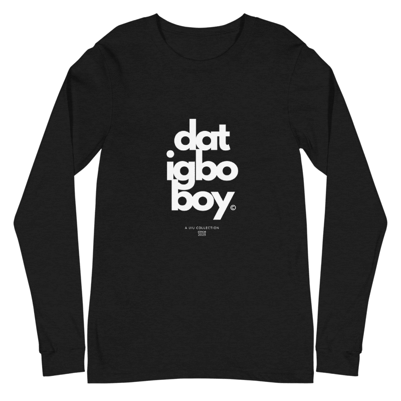 Dat Igbo Boy Long-Sleeve T-Shirt