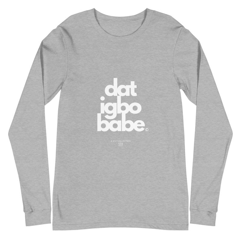 Dat Igbo Babe Long-Sleeve T-Shirt